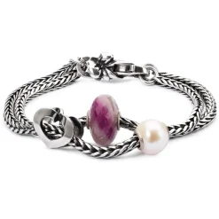 TROLLBEADS ARMBÅND SØLV 17CM - TAGBR-00008