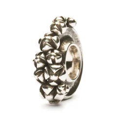 TROLLBEADS BOUGAINVILLEA SØLV KUGLE - TAGBE-10020