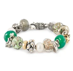 TROLLBEADS DANSENDE BLADE GLASKUGLE - TGLBE-30150