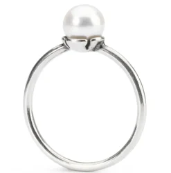 TROLLBEADS DELIKAT PERLERING SØLV STR 55- TAGRI-00417