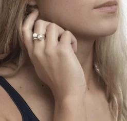 TROLLBEADS DELIKAT PERLERING SØLV STR 55- TAGRI-00417