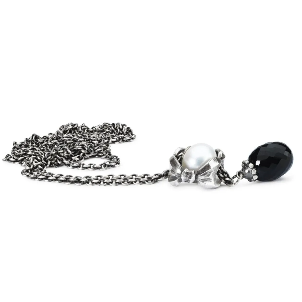 TROLLBEADS FANTASIKÆDE MED SORT ONYX 90CM - TAGFA-00004