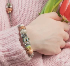 TROLLBEADS FOSSILISED WOOD - TSTBE-20042