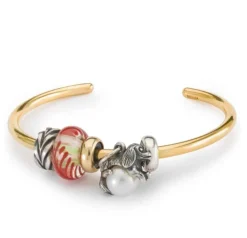 TROLLBEADS GLAS HELHEDENS VINGER- TGLBE-20383