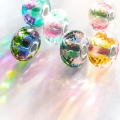 TROLLBEADS GLAS KUGLE 'LAG AF INTUITION OG VISDOM' - TGLBE-30113