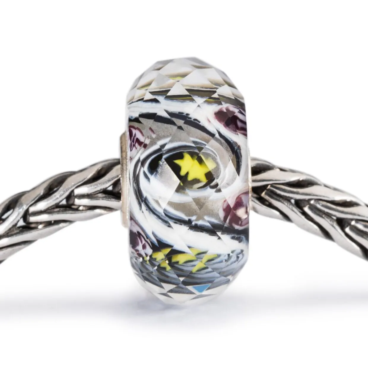 TROLLBEADS 'HÅB FACET' GLAS KUGLE - TGLBE-30007