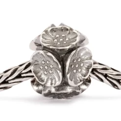 TROLLBEADS KIRSEBÆRBLOMST SØLV KUGLE - TAGBE-40012