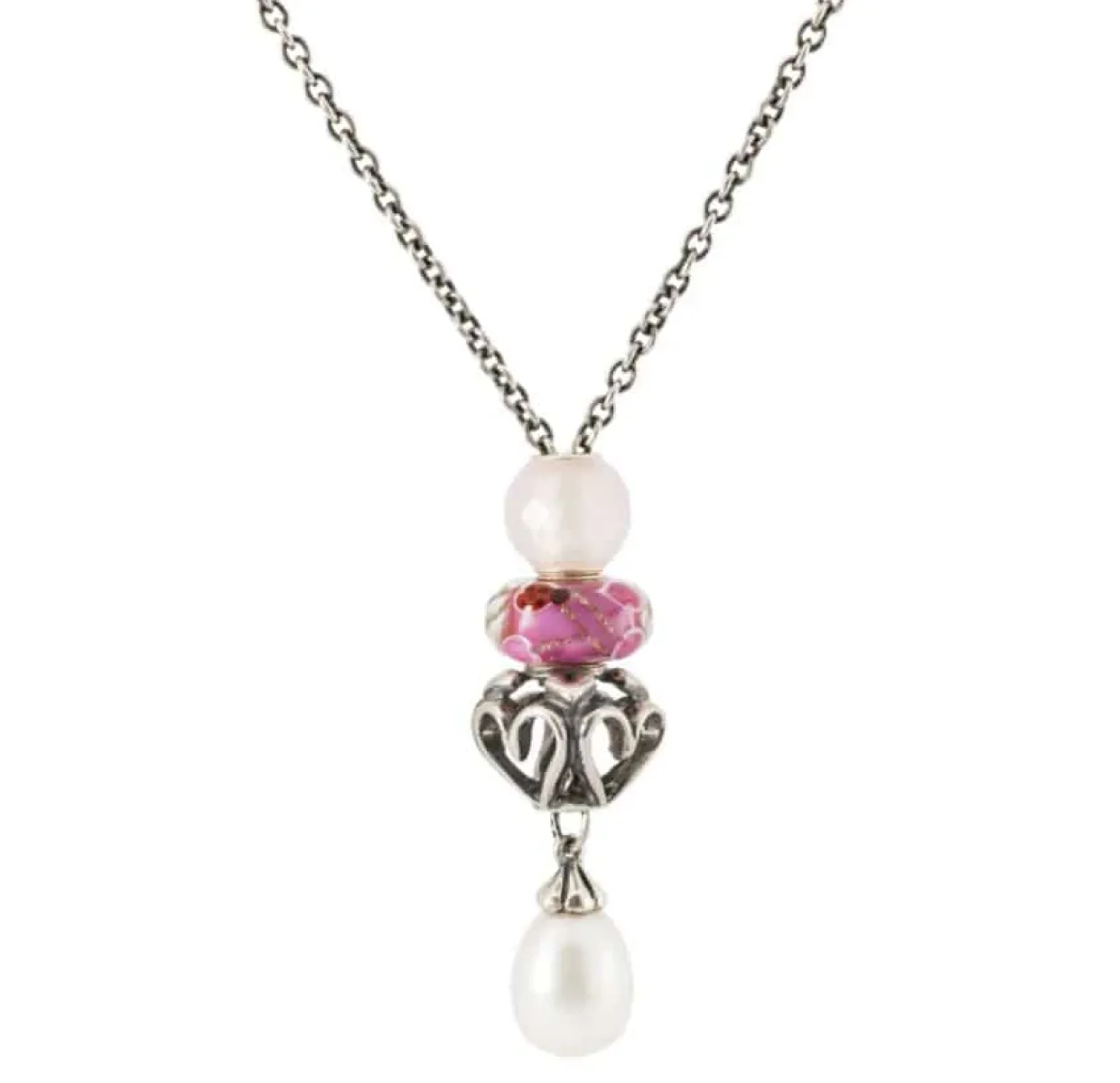 TROLLBEADS KÆRLIGHED & OMSORG GLASLED - TGLBE-20368