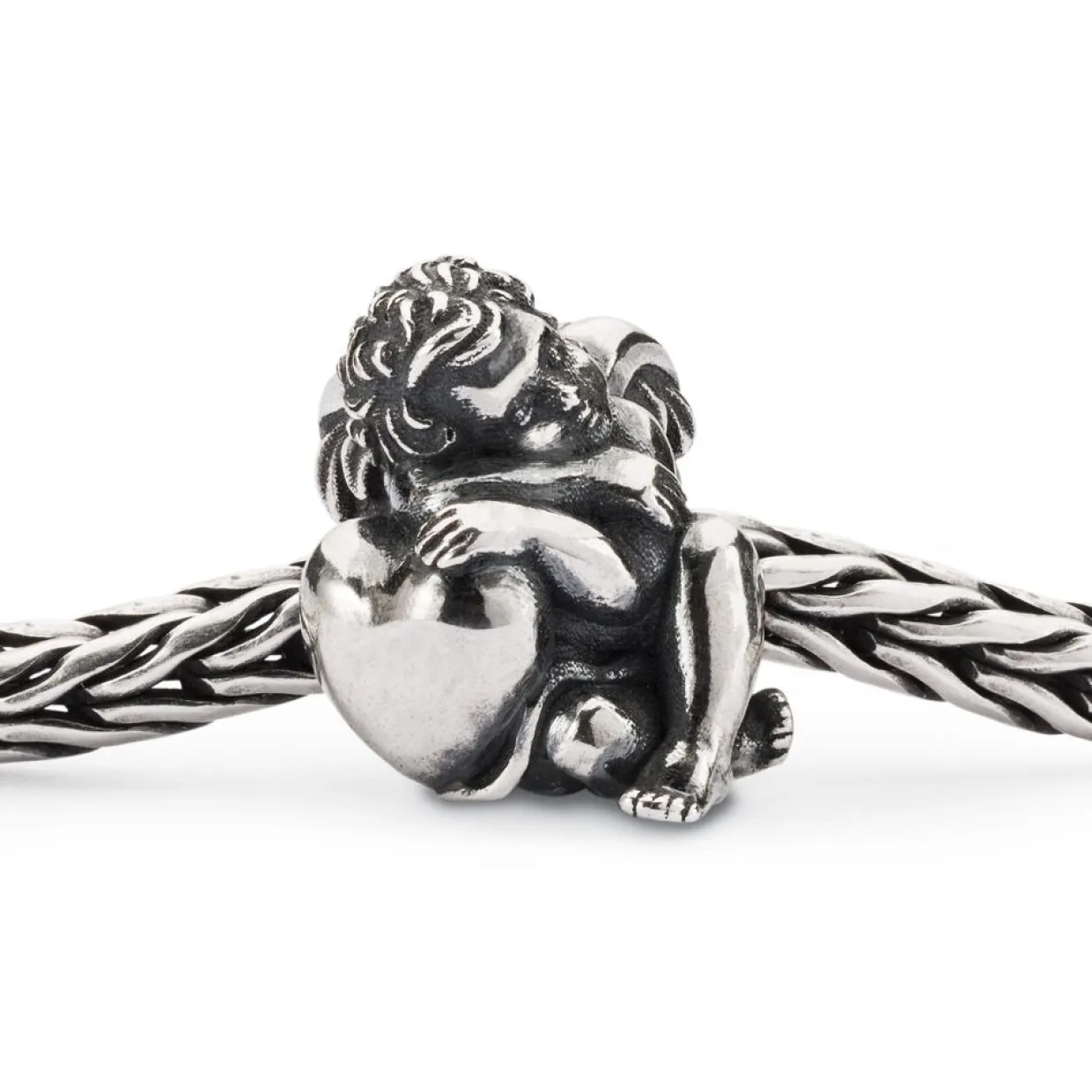 TROLLBEADS 'KÆRLIGHEDENS KERUB' LED SØLV - TAGBE-50042