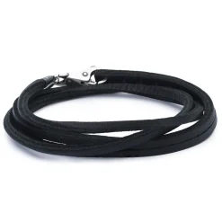 TROLLBEADS LÆDER ARMBÅND SORT 36CM – TLEBR-00001