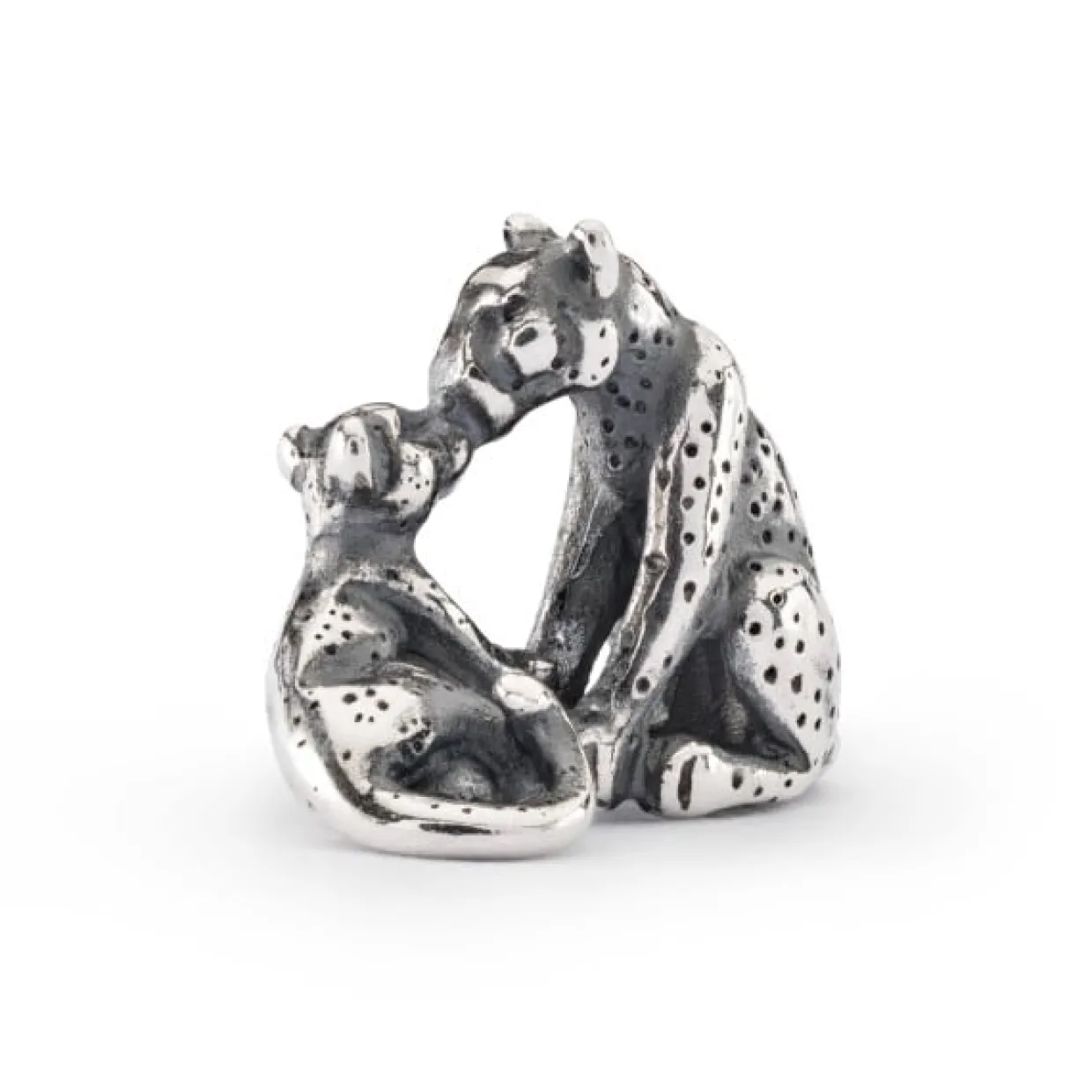 TROLLBEADS LEOPARDMOR SØLVLED - TAGBE-30194