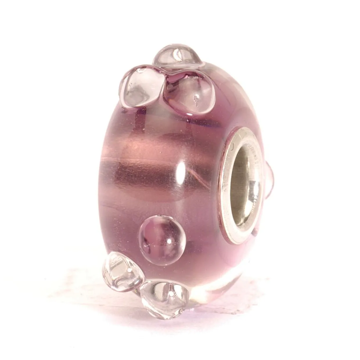 TROLLBEADS 'LILLA BLOMST KNOP' GLAS KUGLE - TGLBE-10040