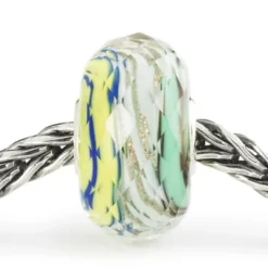TROLLBEADS LIVETS STRØM GLASKUGLE - TGLBE-30132