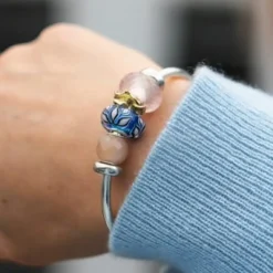 TROLLBEADS PASSIONENS LOTUS GLASKUGLE - TGLBE-20438