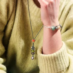 TROLLBEADS 'RO I SINDET' GLAS KUGLE - TGLBE-20308