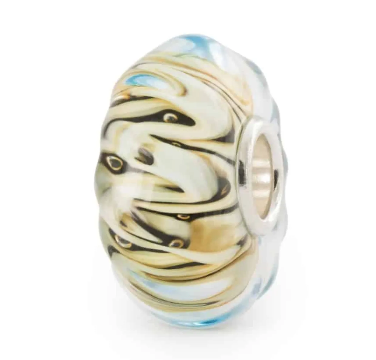 TROLLBEADS ROLIG LAGUNE GLASKUGLE - TGLBE-20419