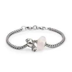 TROLLBEADS ROSAKVARTS STEN KUGLE - TSTBE-20004