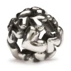 TROLLBEADS SØLVKUGLE HJERTEKUGLE - TAGBE-40006