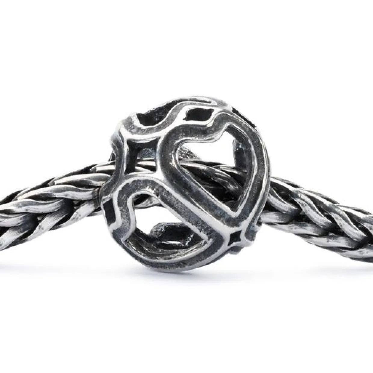 TROLLBEADS SØLVLED HJERTESYMFONI - TAGBE-20159