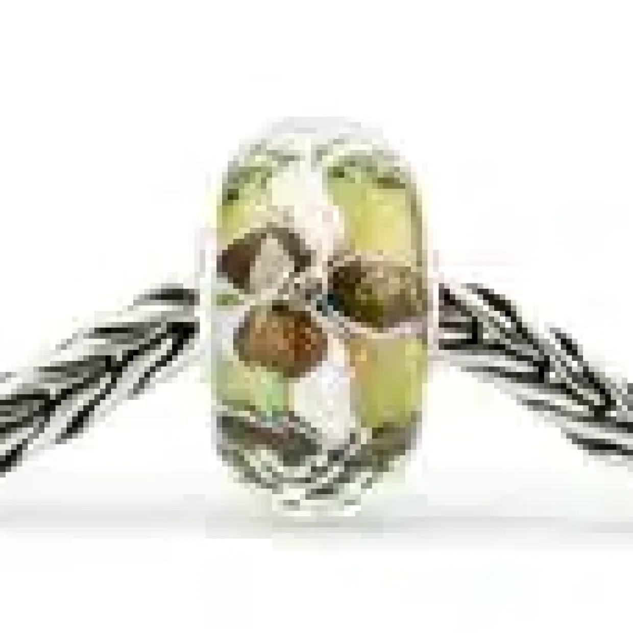 TROLLBEADS STILFULDE BLOMSTER GLASKUGLE -TGLBE-30079