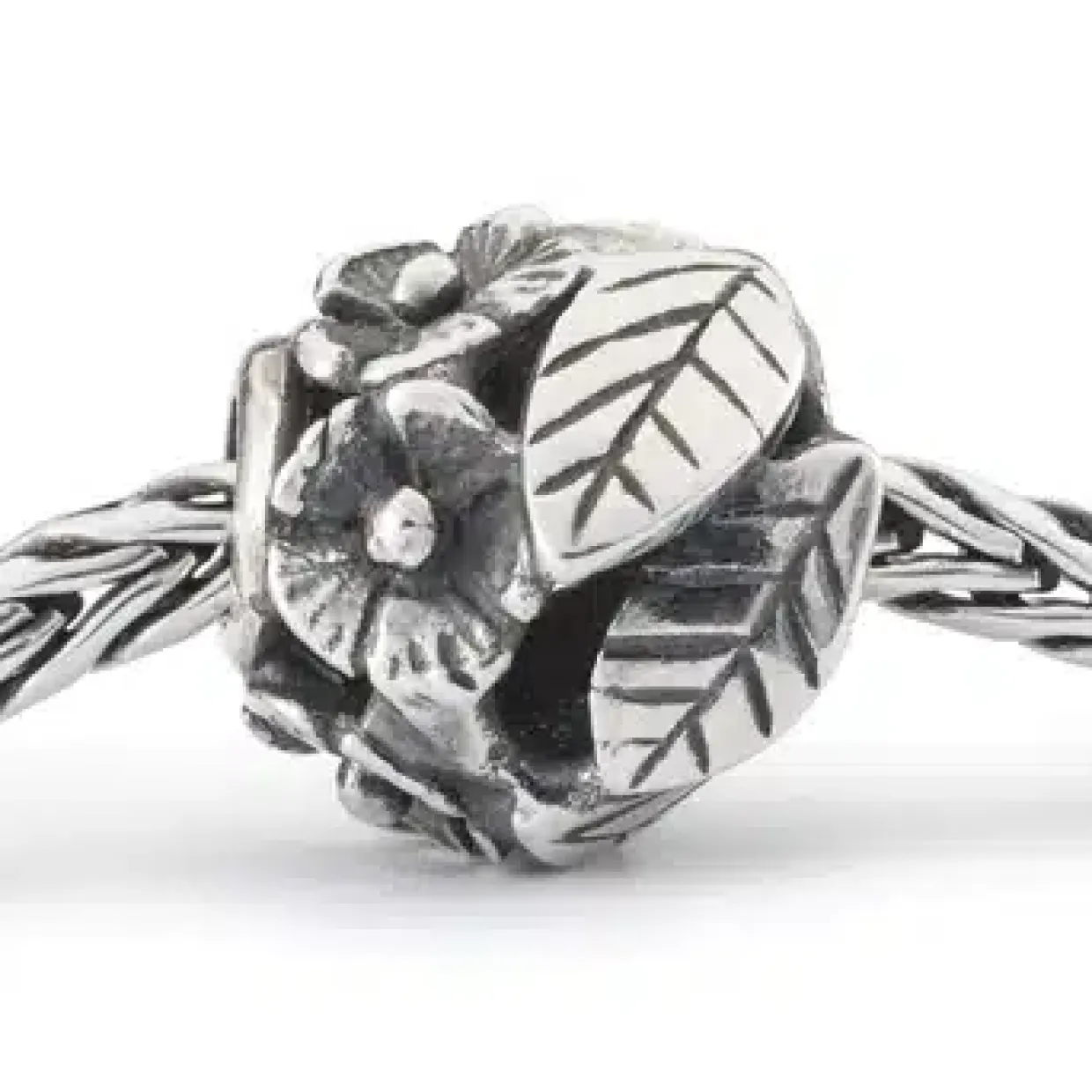 TROLLBEADS STÆRKE BLOMSTER SØLVLED - TAGBE-30193
