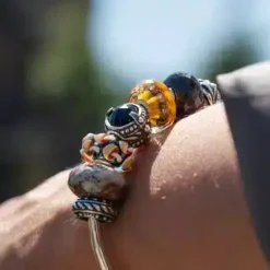 TROLLBEADS SVAMPE AF STYRKE GLASKUGLE - TGLBE-20424