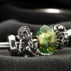 TROLLBEADS 'TANKENS KERUB' SØLV LED - TAGBE-50044
