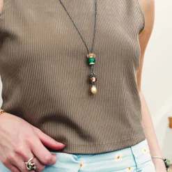 TROLLBEADS 'TIGER LILJE' GLAS KUGLE - TGLBE-20311