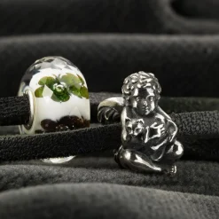 TROLLBEADS 'VINTERBLOMST' GLAS LED - TGLBE-30075